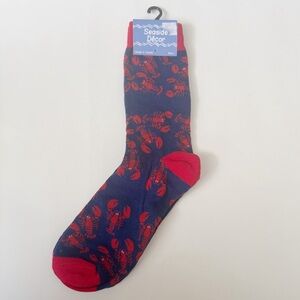 Seaside Decor Lobster Socks